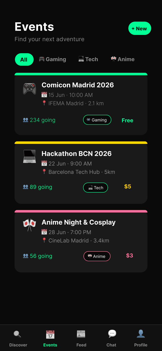 Events & Meetups
